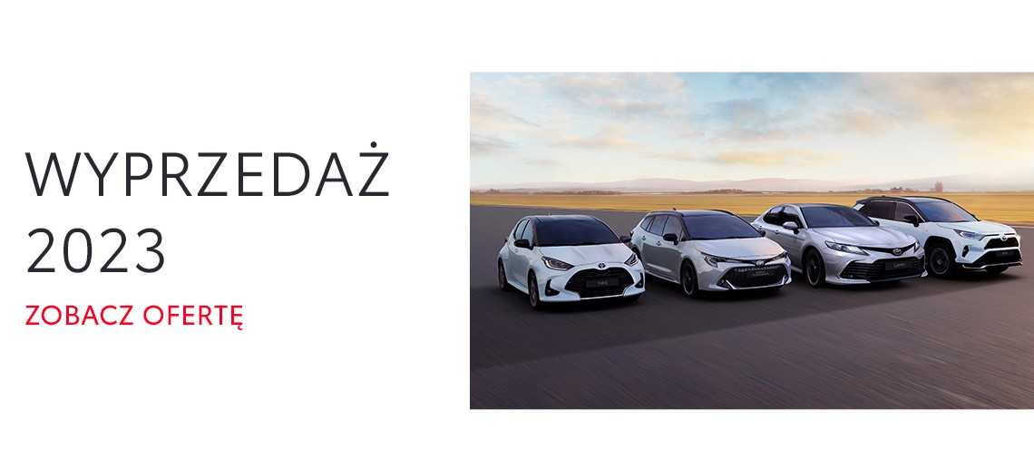 Wyprzedaż 2023 - Toyota